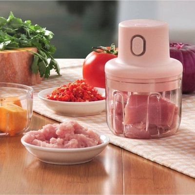 Triturador De Alho Elétrico Processador De Alimentos Recarregável Usb