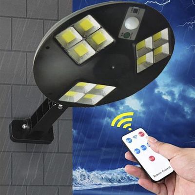 Luminaria Solar Sensor Presença Movimento Led Industrial Residencial Rua Jardim