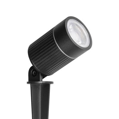 Espeto Para Jardim Stella Focco Led 7w Bivolt Preto 3000k Luz Amarela
