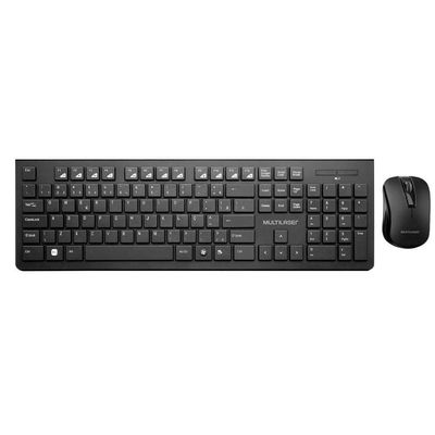 Kit Teclado & Mouse sem Fio Multimadia TC212