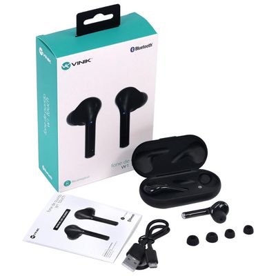 Fone de Ouvido Bluetooth W1 Touch - Preto