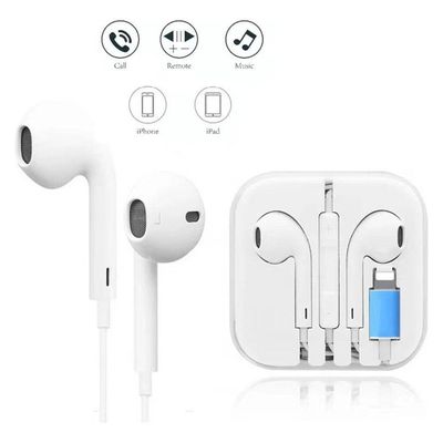 Fone De Ouvido Para Celular A Gold Premium Com Fio Fn-a16 Branco