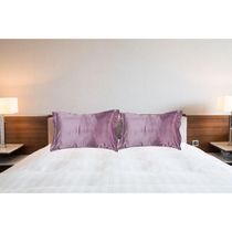 Par Fronhas Cetim Seda Luxo Antifrizz 50x70cm - Magic Enxovais Champagne