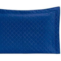 Porta Travesseiro Com Debrum Requinte Liso 01 Peça - Azul Royal
