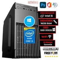 Cpu Pc Intel Core I5 3470 + Placa H61 1155 + 16 Gb+Ssd 512gb