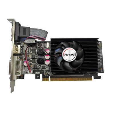 Placa de Video AFOX Geforce GT610 1GB DDR3 64BIT LP Single FAN DVI HDMI VGA