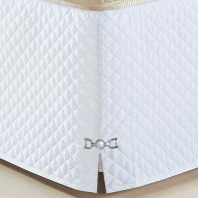 Saia Para Cama Box Queen Veneza 1 Peça Branco