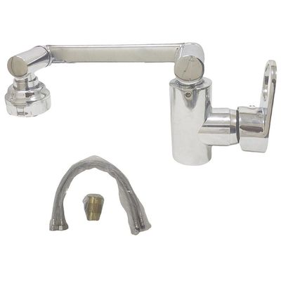 Torneira Cromada Articulada Monocomando Lavabo Quente Frio B