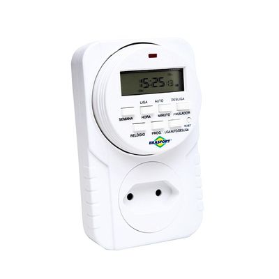 Timer Digital Brasfort 60HZ Bivolt