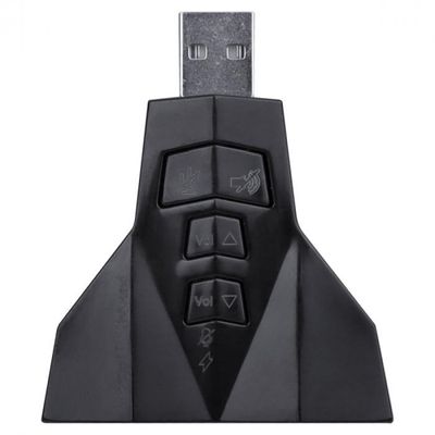 Adaptador Placa de Som USB 4 Portas P2 - Compativel com PS3 - A4PUSBM