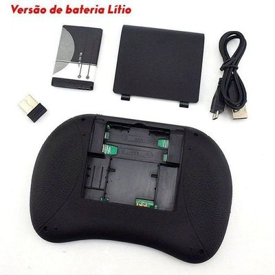 Mini Teclado Usb Wireless Touchpad Sem Fio Android Tv Smart