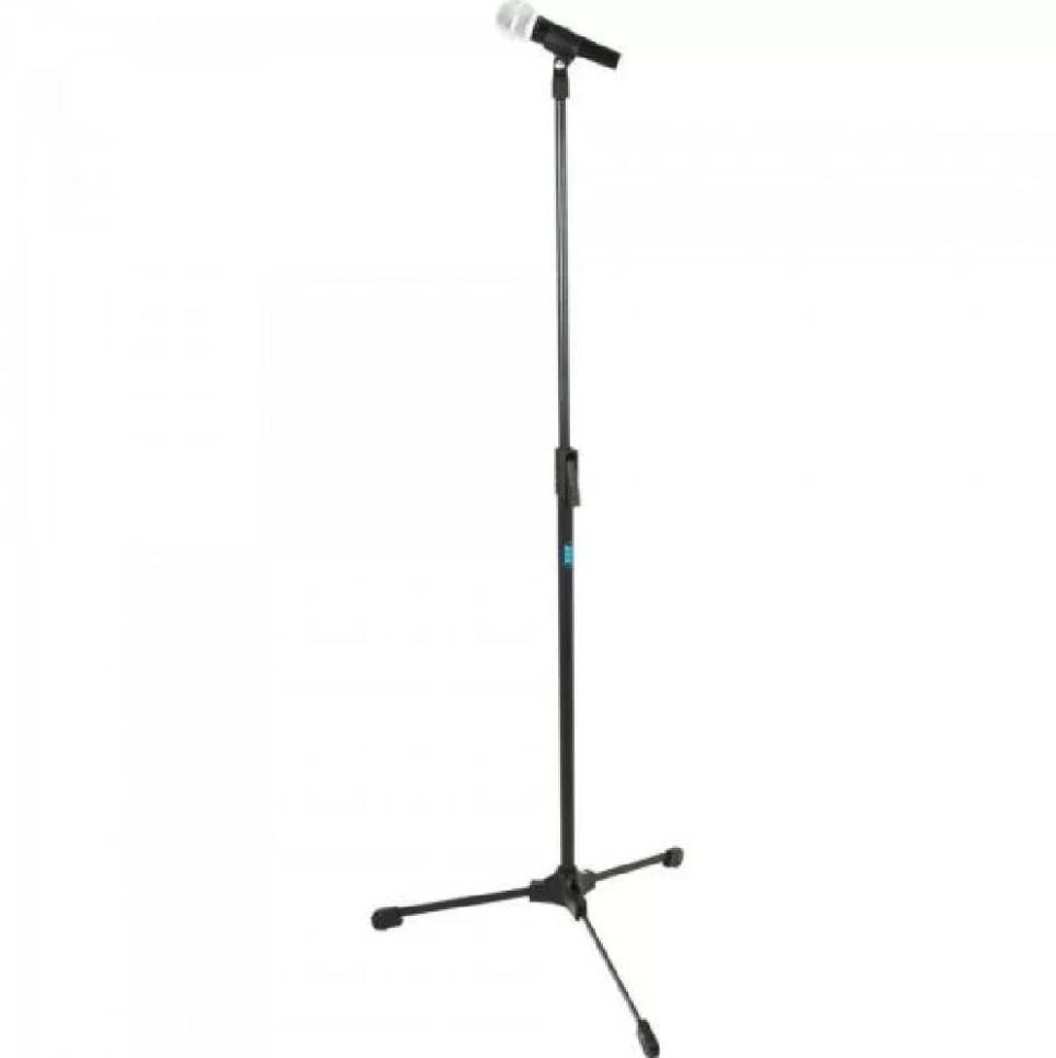 Pedestal Reto de Microfone Ideal para Estudio TPR Preto ASK