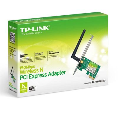 Adaptador Placa PCI EXPRESS Wireless TP-LINK TL-WN781ND 150 MBPS