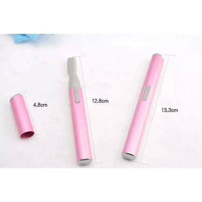 Depila Fácil Aparador De Pelos Faciais E íntimo Caneta Rosa
