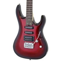 Guitarra Aria Mac-std Metallic Red Shade.