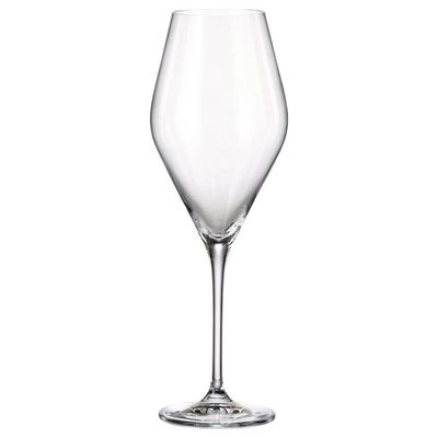 Jogo De 06 Taças Em Cristal Bohemia Para água Loxia 510 Ml 58663