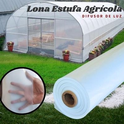 Lona Estufa Filme Difusor 4x100m 150 Micras Uv Dl