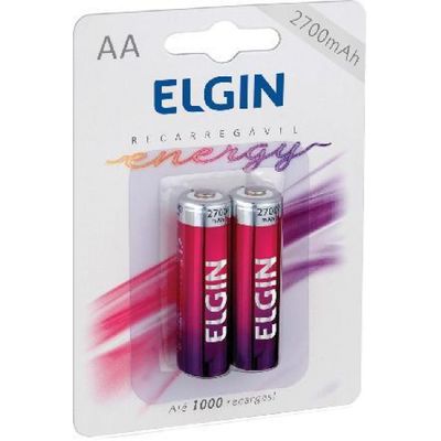 Pilha Recarregavel AA 2700 MAH C/2 82174