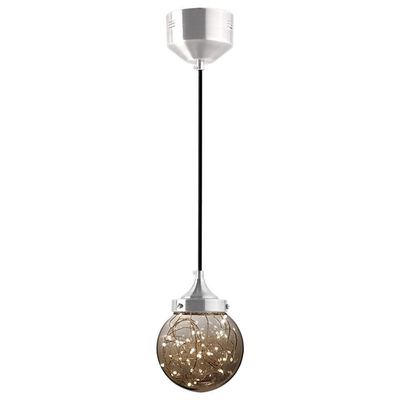 Lustre Pendente Taschibra Ara Led 5w Bivolt Fumê