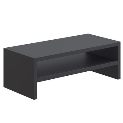 Kit 03 Suportes Para Monitor Stand Home Office Lap 63 Cm L03 Preto - Lyam