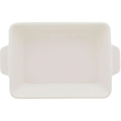 Kit 8 Travessas Refratários de Porcelana 23,5x15cm Assadeira