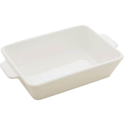 Kit 5 Travessas Porcelana Branca 750ml Lyor Refratários Serv