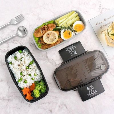 Kit Fitness Bolsa Térmica Com Marmita 2 Andares E Garrafa Azul/marrom