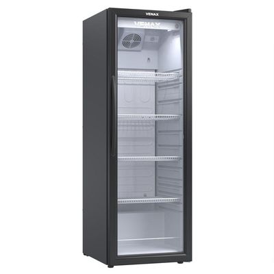 Refrigerador Expositor Vertical Venax VV 200 Para Bebidas 209 Litros Preto Fosco 220V