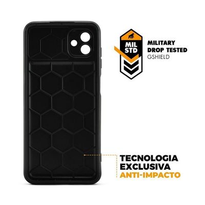 Capa Para Samsung Galaxy A04 - Symetric Preta - Gshield