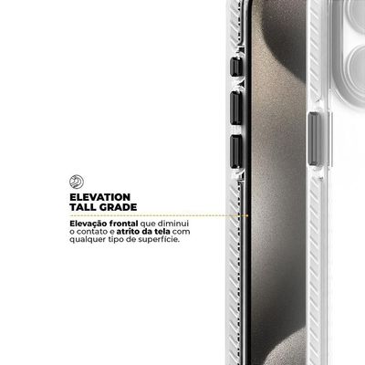 Capa Para Iphone 15 Pro Max - Urus Branca - Gshield