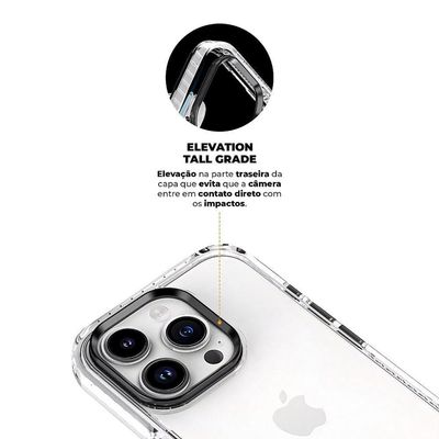 Capa Para Iphone 15 Pro Max - Urus Branca - Gshield