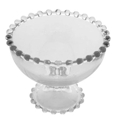 Taça De Sobremesa Cristal Pearl Bolinha Wolff 200ml