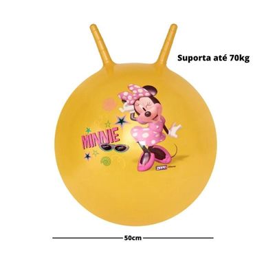 Brinquedo Pula Bola Minnie - Zippy Toys