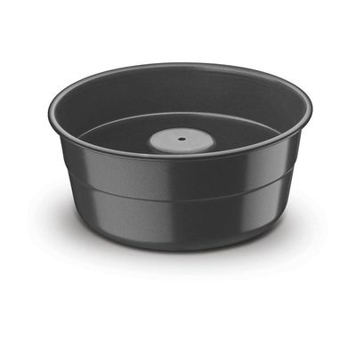 Forma Para Bolo E Pudim Alumínio Revestimento Antiaderente Starflon T3 Grafite 20 Cm 1,5l
