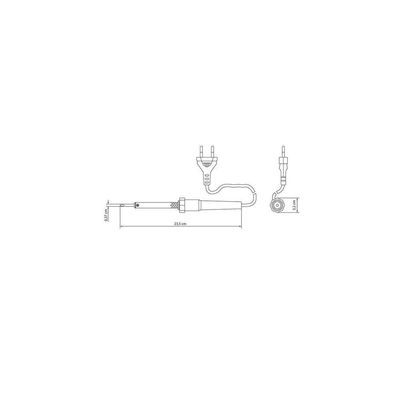 Ferro De Solda Tramontina 25 W 127 V Com Empunhadura Plástica Tramontina
