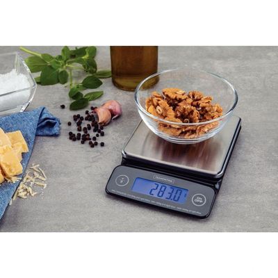 Balança Digital De Alta Precisão Para Cozinha Tramontina Adatto Com Base Em Aço Inox Tramontina