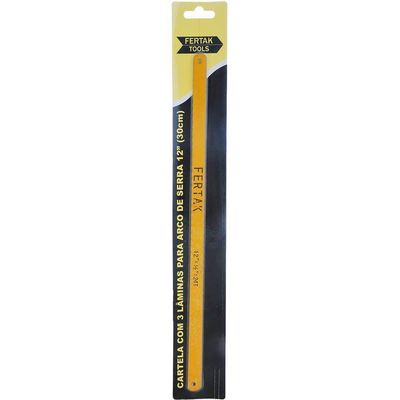 Serra Para Arco De Serra Jogo Com 3 Peças 12'' - Fertak