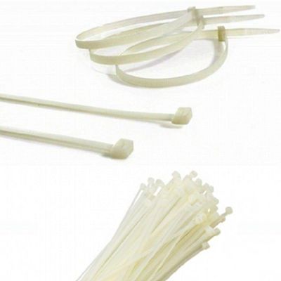 Abraçadeira De Nylon 140Mm X 3.5Mm 100 Uni Branco