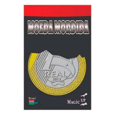 Moeda Mordida 1 Real - Coleção Fast Magic N°51 Q