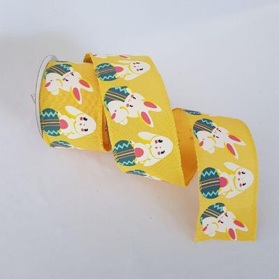 Fita Aramada Com Coelhinhos Coloridos Comp 9.14m