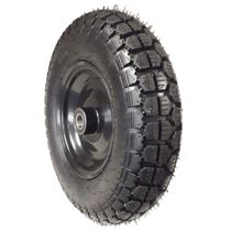Roda 400-8 Pneumática 4 Lonas Com Aro E Câmera
