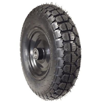 Roda 400-8 Pneumática 4 Lonas Com Aro E Câmera