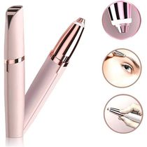 Caneta Depiladora De Sobrancelha Indolor Com Led Tipo Soft Touch Brows Nv-usb