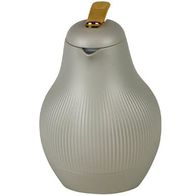 Garrafa Térmica De Mesa Daphne Cinza Café Chimarrão Leite 1l