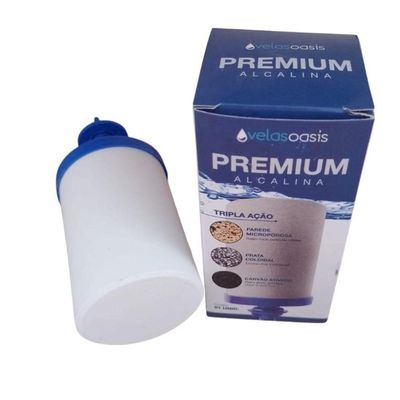 Vela Para Filtro De Água De Barro Tripla Ação + Boia