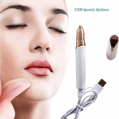 Caneta Depiladora De Sobrancelha Indolor Com Led Tipo Soft Touch Brows Nv-usb