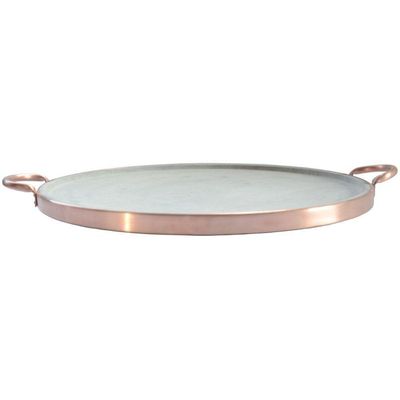 Forma De Pedra Sabão Para Pizza 42 Cm