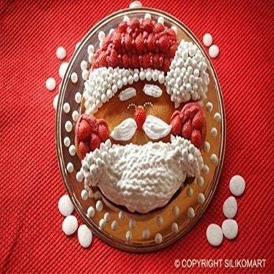 Molde De Silicone Papai Noel Natal Santa Claus Silikomart