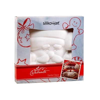 Molde De Silicone Papai Noel Natal Santa Claus Silikomart