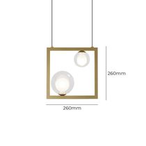 Lustre Pendente Quality Orbit 1533 G9 Bivolt Dourado Transparente